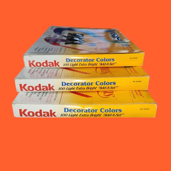 Kodak Colors of Christmas Holiday 3 Extra Bright 46" String Light Sets - Picture 4 of 8